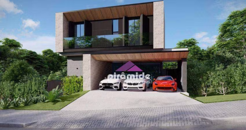 Sobrado com 4 suítes à venda, 320m² por R$ 4.000.000,00 - Terras Alpha - São José dos Campos / SP