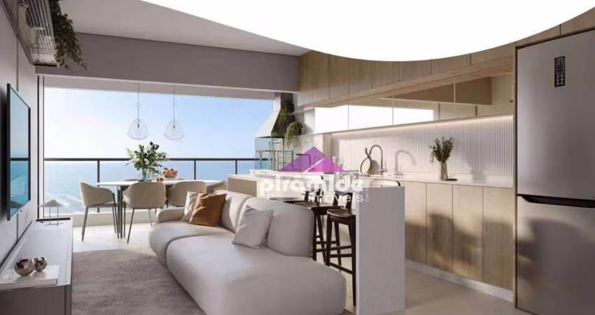 Apartamento com 2 dormitórios à venda, 69 m² por R$ 460.800,00 - Martim de Sá - Caraguatatuba/SP