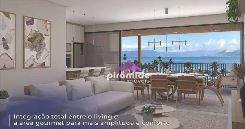 Cobertura com 3 dormitórios à venda, 236 m² por R$ 2.250.710,00 - Sumaré - Caraguatatuba/SP