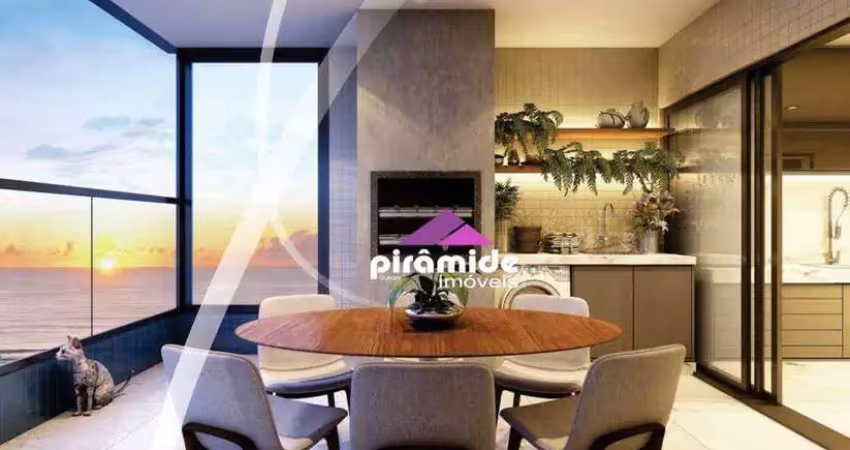 Apartamento com 3 dormitórios à venda, 113 m² por R$ 952.225,00 - Massaguaçu - Caraguatatuba/SP
