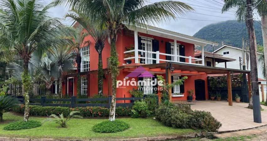 Casa com 4 dormitórios à venda, 355 m² por R$ 2.700.000,00 - Massaguaçu - Caraguatatuba/SP