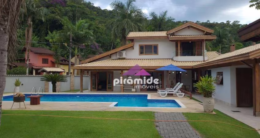Casa com 3 dormitórios à venda, 321 m² por R$ 2.200.000,00 - Massaguaçu - Caraguatatuba/SP