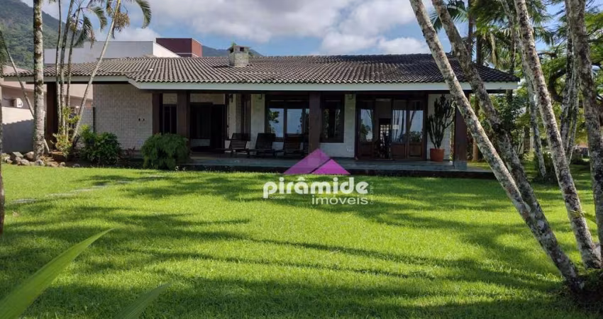 Casa com 6 dormitórios à venda, 340 m² por R$ 8.000.000,00 - Lagoinha - Ubatuba/SP
