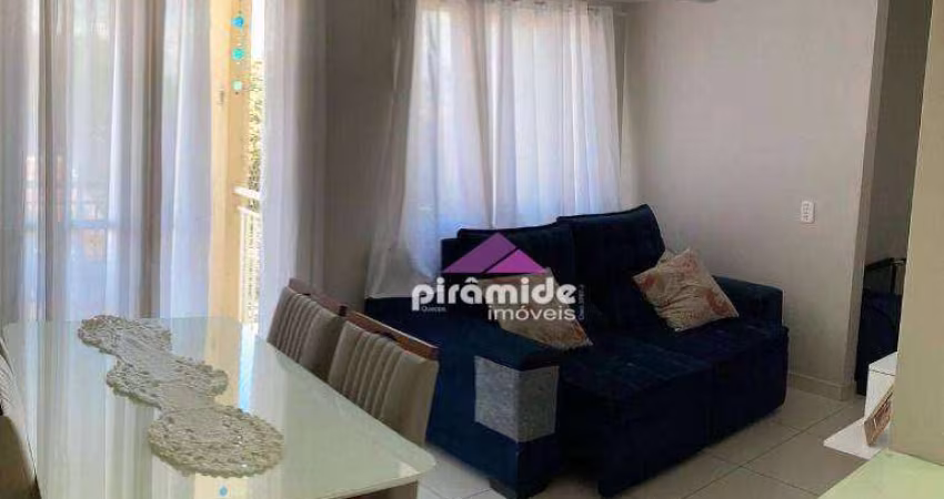 Apartamento com 3 dormitórios, sendo 1 suíte à venda, 65m² por R$ 437.000,00 - Jardim Oriente - São José dos Campos/SP