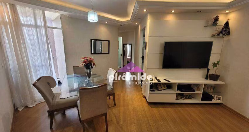 Apartamento com 3 dormitórios à venda, 67 m² por R$ 350.000,00 - Jardim Paulista - São José dos Campos/SP