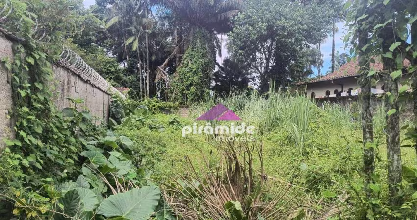 Terreno à venda, 450 m² por R$ 485.000,00 - Jardim Carolina - Ubatuba/SP