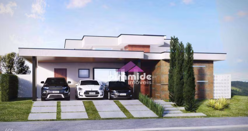 Casa com 3 dormitórios à venda, 250 m² por R$ 1.120.000,00 - Condomínio Residencial Ecopark Bourbon  - Caçapava/SP