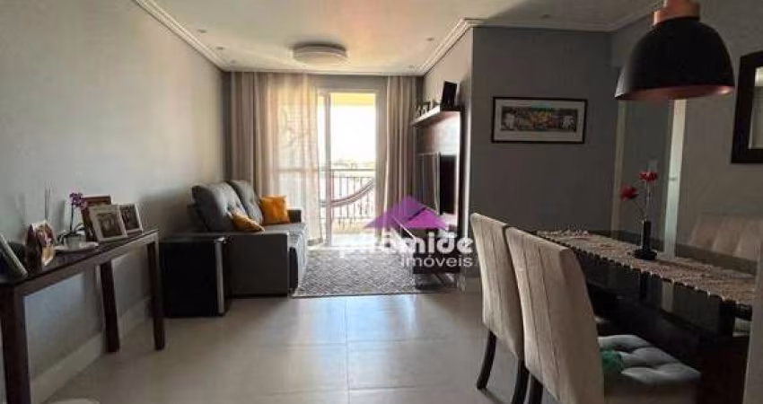 Apartamento com 3 dormitórios à venda, 84 m² por R$ 595.000,00 - Parque Industrial - São José dos Campos/SP