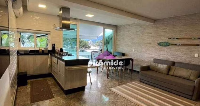 Apartamento com 1 dormitório, 55 m² - venda por R$ 650.000,00 ou aluguel por R$ 4.500,02/mês - Martim de Sá - Caraguatatuba/SP