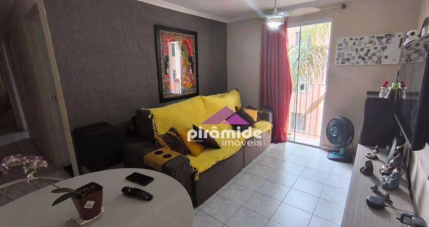 Apartamento com 2 dormitórios à venda, 47 m² por R$ 269.000,00 - Bosque dos Eucaliptos - São José dos Campos/SP