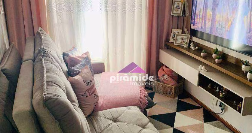 Apartamento com 2 dormitórios à venda, 54 m² por R$ 305.000,00 - Vila Zizinha - São José dos Campos/SP