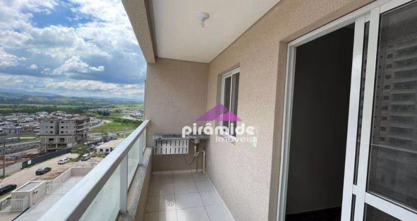 Apartamento com 2 dormitórios para alugar, 62m² por R$ 3.540/mês - Urbanova - São José dos Campos/SP