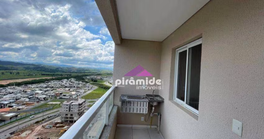 Apartamento com 2 dormitórios para alugar, 62 m² por R$ 3.640,20/mês - Urbanova - São José dos Campos/SP