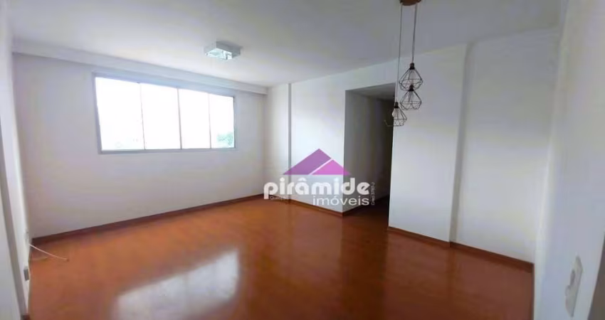 Apartamento com 3 dormitórios para alugar, 82 m² por R$ 3.437,10/mês - Vila Adyana - São José dos Campos/SP