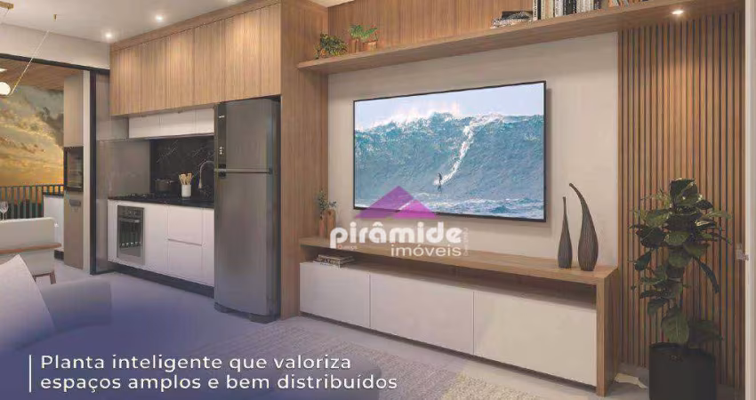Apartamento com 2 dormitórios à venda, 69 m² por R$ 577.848,00 - Sumaré - Caraguatatuba/SP