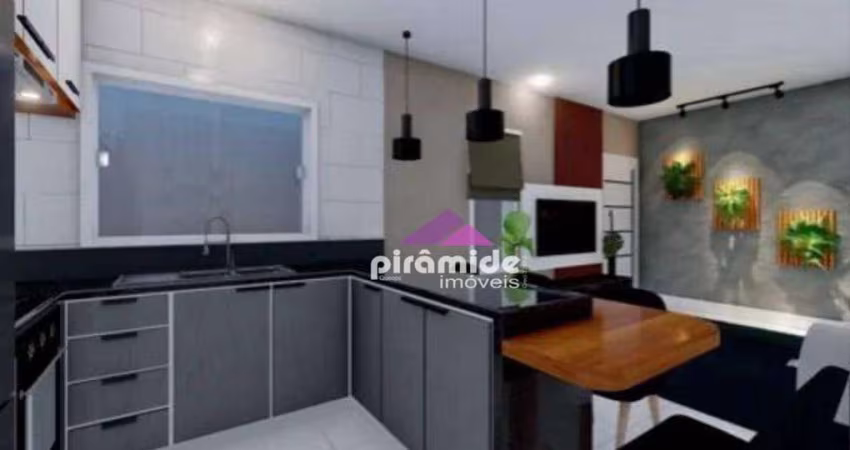 Casa com 2 dormitórios à venda, 54 m² por R$ 387.000,00 - Balneário dos Golfinhos - Caraguatatuba/SP