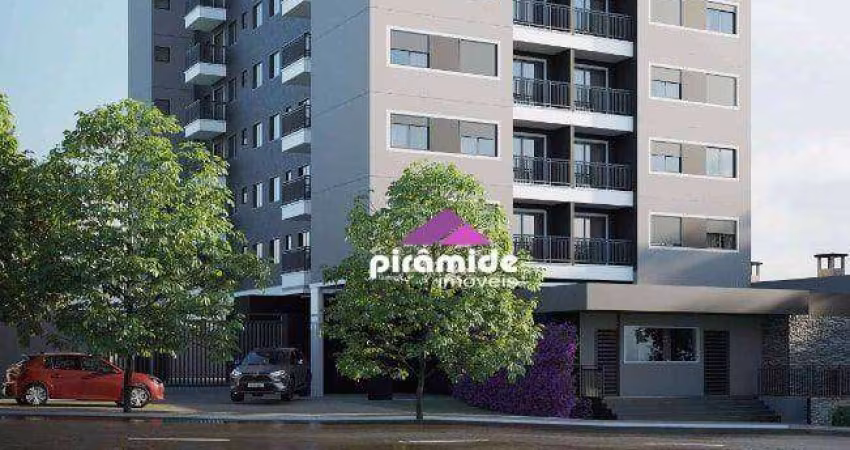 Apartamento com 2 dormitórios à venda, 57 m² por R$ 400.000,00 - Monte Castelo - São José dos Campos/SP