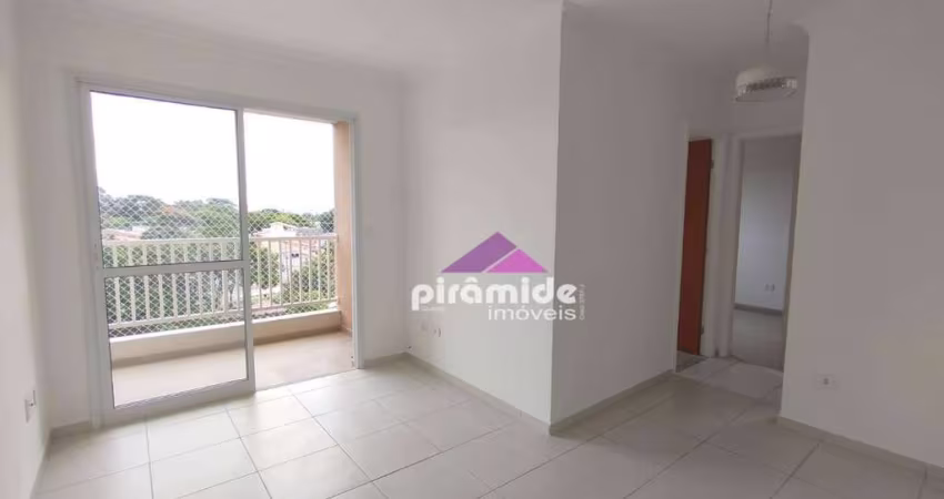 Apartamento com 2 dormitórios para alugar, 45 m² por R$ 2.396,57/mês - Jardim Satélite - São José dos Campos/SP