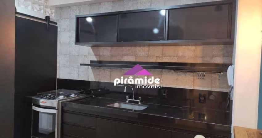 Apartamento com 1 dormitório para alugar, 75 m² por R$ 4.226,00/mês - Jardim Aquarius - São José dos Campos/SP
