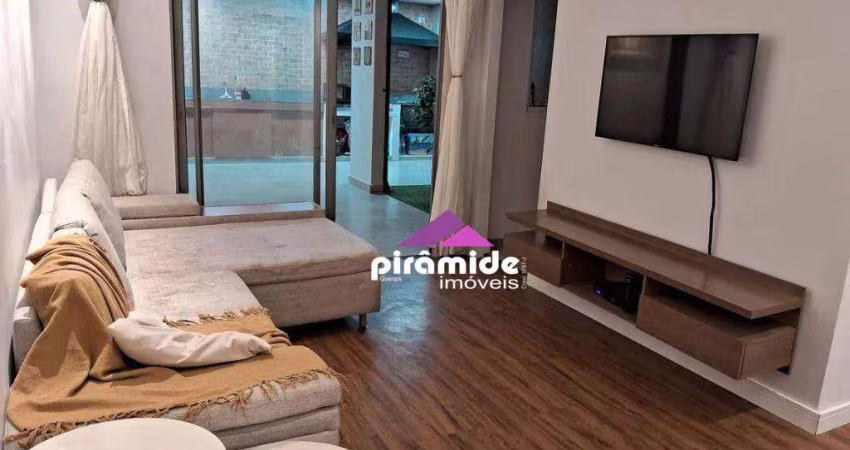 Casa com 2 dormitórios à venda, 90 m² por R$ 540.000,00 - Eugênio de Melo - São José dos Campos/SP