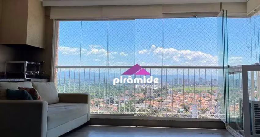 Apartamento com 2 dormitórios para alugar, 100 m² por R$ 6.163,26/mês - Jardim das Indústrias - São José dos Campos/SP