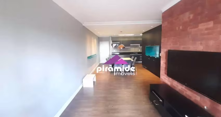 Apartamento com 3 dormitórios para alugar, 110 m² por R$ 6.815,45/mês - Jardim Aquarius - São José dos Campos/SP