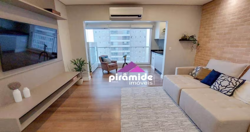 Apartamento com 2 dormitórios à venda, 75 m² por R$ 800.000,00 - Jardim das Indústrias - São José dos Campos/SP