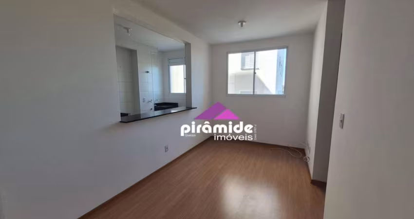 Apartamento com 2 dormitórios para alugar, 43 m² por R$ 2.211,87/mês - Jardim das Indústrias - São José dos Campos/SP