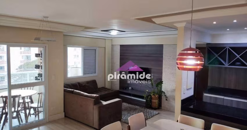 Apartamento com 2 dormitórios, 87 m² - venda por R$ 725.000,00 ou aluguel por R$ 4.476,67/mês - Jardim Satélite - São José dos Campos/SP