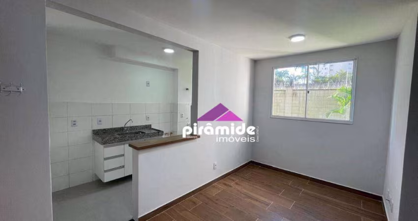 Apartamento com 2 dormitórios, sendo 1 suíte à venda, 47m² por R$ 340.000,00 - Jardim das Indústrias - São José dos Campos/SP