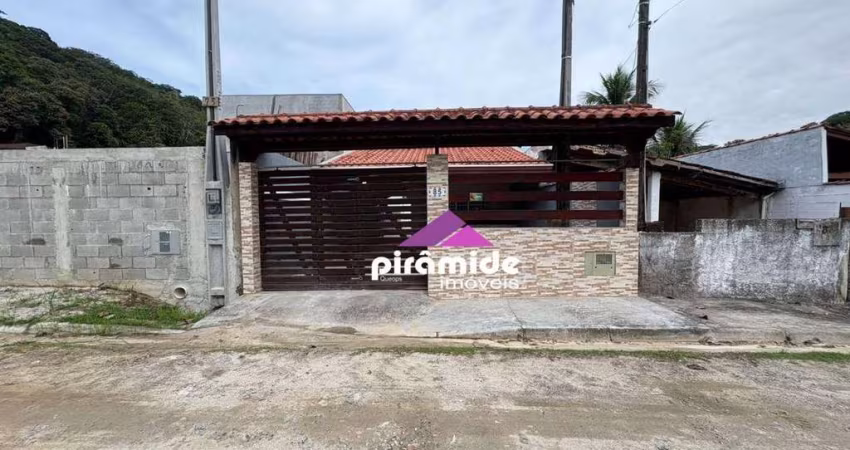 Casa com 2 dormitórios para alugar, 113 m² por R$ 3.441,00/mês - Massaguaçu - Caraguatatuba/SP