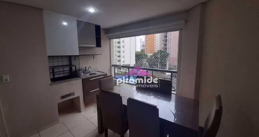 Apartamento com 2 dormitórios, 67 m² - venda por R$ 870.000,00 ou aluguel por R$ 4.642,80/mês - Jardim Aquarius - São José dos Campos/SP
