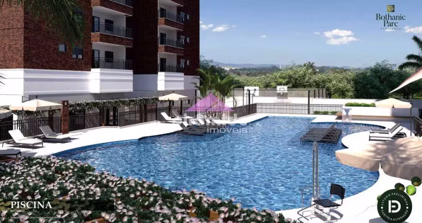 Lançamento bothanic parc residence palmeiras de são josé: apartamento com 2 dormitórios à venda, 64