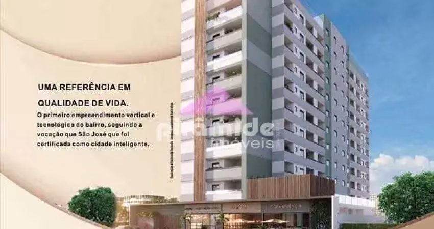 Apartamento com 2 dormitórios à venda, 58 m² por r$ 439.743,00 - bairro da floresta - são josé dos