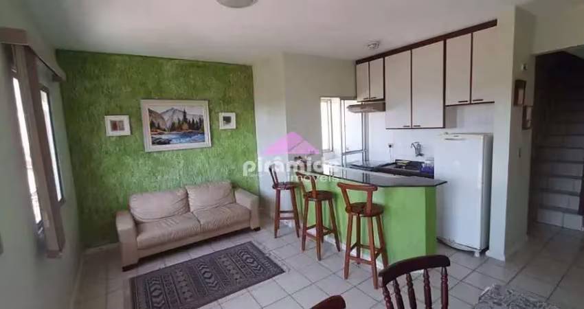 Apartamento duplex com 2 dormitórios à venda, 120 m² por r$ 600.000,00 - jardim arua - caraguatatub