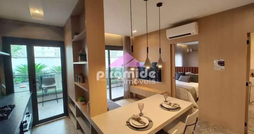 Apartamento com 1 dormitório à venda, 45 m² por r$ 600.000,00 - jardim aquarius - são josé dos camp