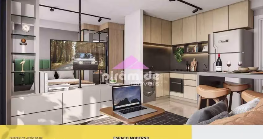 Lançamento vision colinas jardim esplanada ii: apartamento com 1 dormitório à venda, 33,63m² por r$