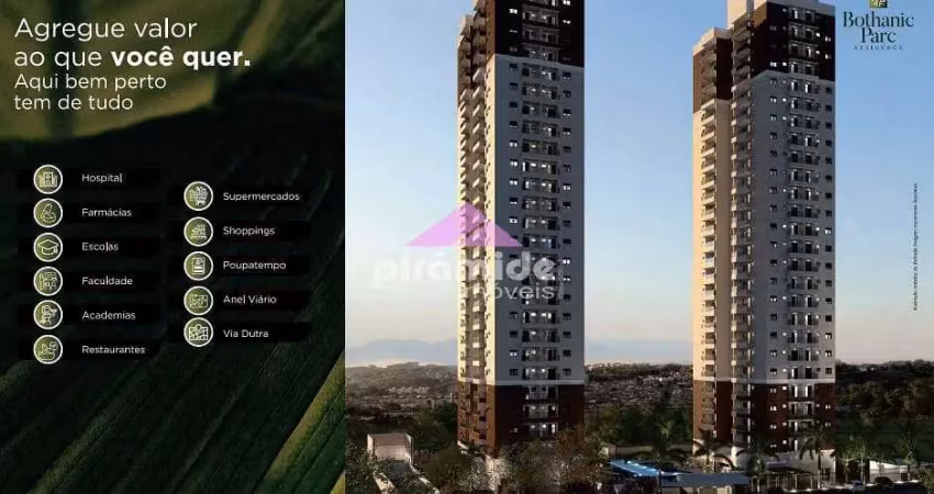 Lançamento bothanic parc residence palmeiras de são josé: apartamento com 3 dormitórios à venda, 79