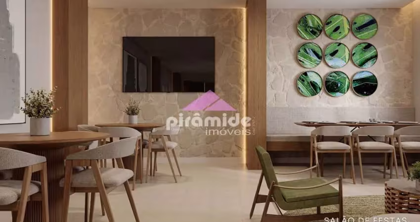 Lançamento lunar residence chácaras são josé: apartamento com 2 dormitórios à venda, 45,55m² por r$