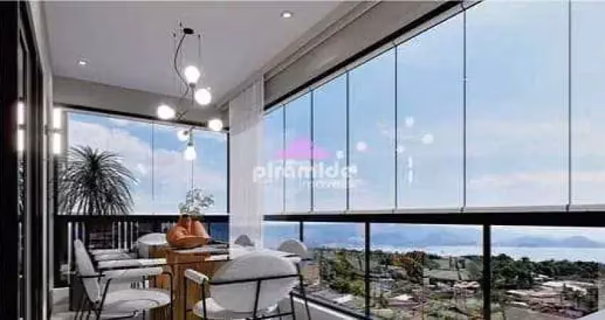 Apartamento com 1 dormitório à venda, 53 m² por r$ 395.900,00 - porto novo - caraguatatuba/sp