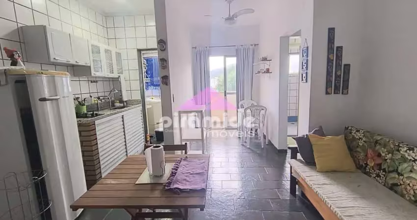 Apartamento com 1 dormitório à venda, 55 m² por r$ 268.000,00 - praia da maranduba - ubatuba/sp