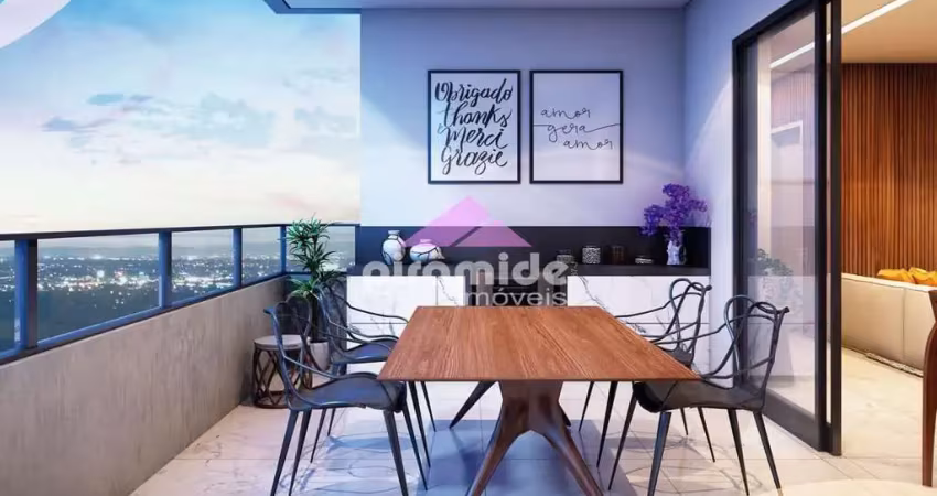 Apartamento com 3 dormitórios à venda, 86 m² por r$ 1.053.000,00 - jardim aquarius - são josé dos c