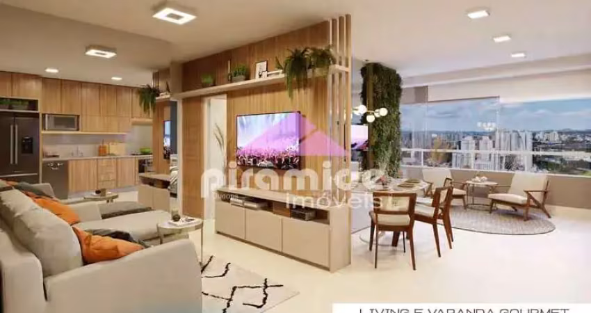 Lançamento kingdom towers jardim das colinas: apartamento com 3 dormitórios à venda, 83,12 m² por r