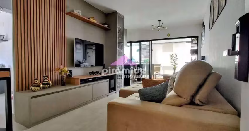 Apartamento com 2 dormitórios, 1 suíte à venda, 84 m² por r$ 1.200.000,00 - vila adyana - são josé