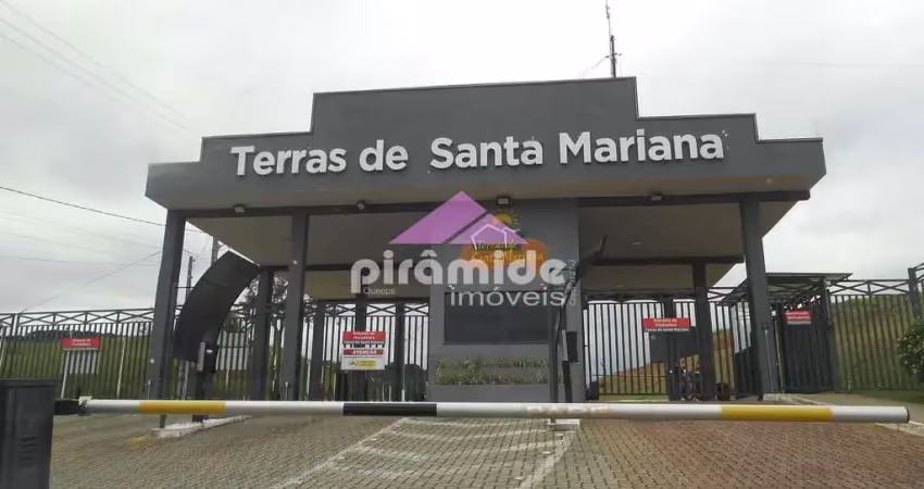 Terreno à venda, 1200 m² por r$ 270.000,00 - condomínio terras de santa mariana - caçapava/sp