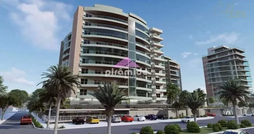 Apartamento com 3 dormitórios à venda, 144 m² por r$ 2.018.095,00 - indaiá - caraguatatuba/sp