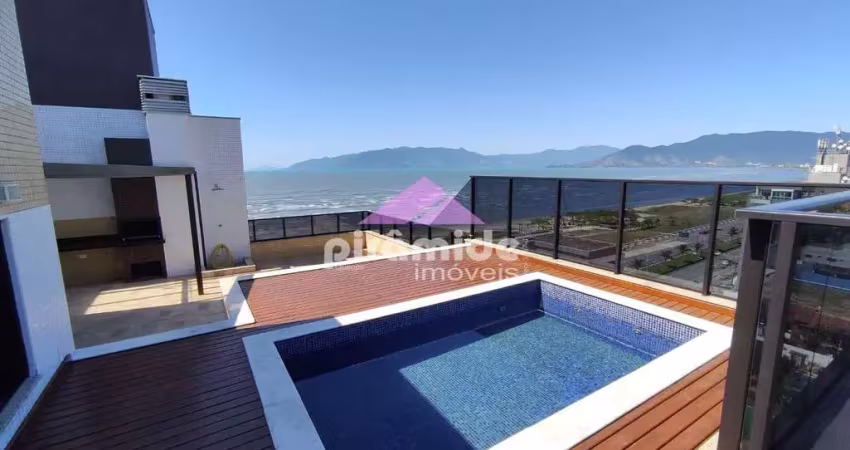 Apartamento duplex com 4 dormitórios, 286 m² - venda por r$ 3.800.000,00 - indaiá - caraguatatuba/s