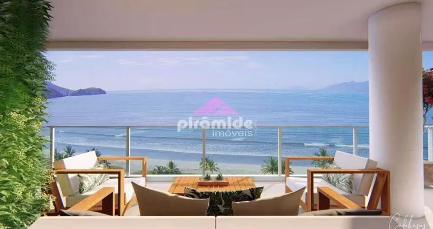 Apartamento com 4 dormitórios à venda, 315 m² por r$ 5.372.035,00 - indaiá - caraguatatuba/sp