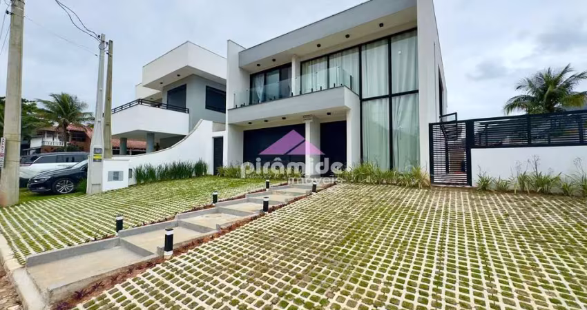 Casa com 5 dormitórios à venda, 300 m² por r$ 6.900.000,00 - lagoinha - ubatuba/sp