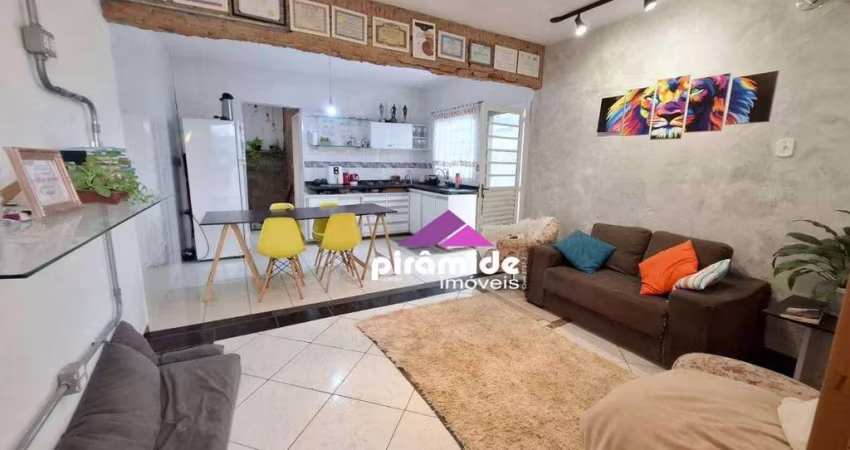 Casa com 2 dormitórios para alugar, 80 m² por R$ 2.845,00/mês - Jardim das Indústrias - São José dos Campos/SP